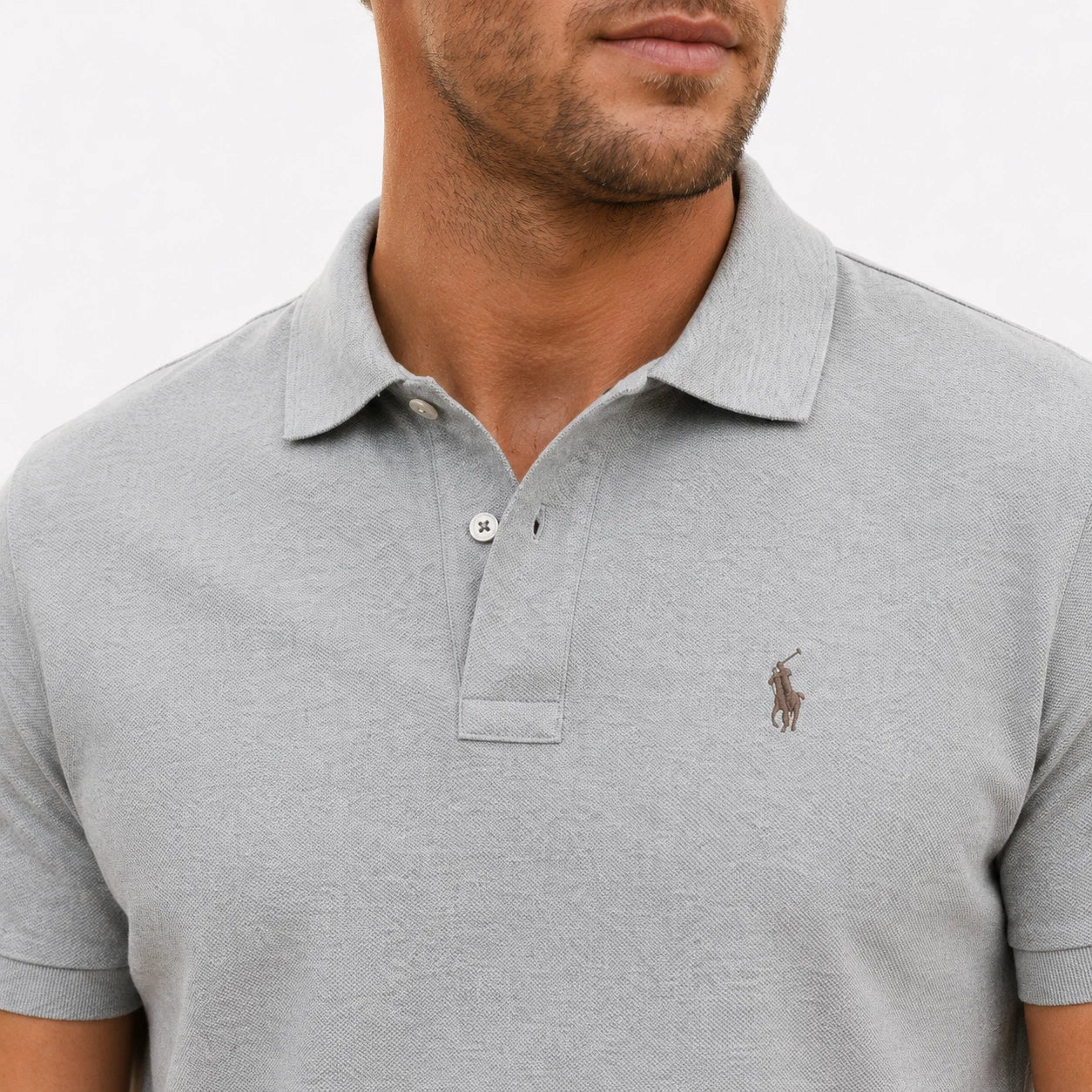Clean Embroidered Polo Shirt
