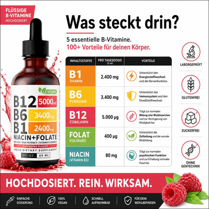 Vollständiger Vitamin-B-Komplex